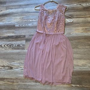 David’s Bridal Bridesmaid Dress